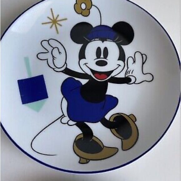 Disney Mickey & Minnie Mouse Hanukkah Celebration Appetizer Plates set o… - Picture 4 of 10
